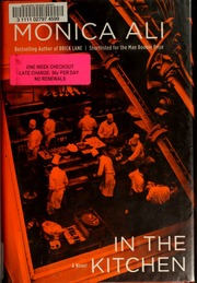 Cover of edition inkitchennovel00alim