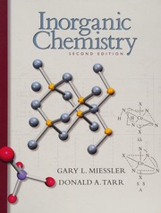 Cover of edition inorganicchemist0002mies