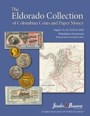 The Eldorado Collection of Colombian Coins and Paper Money