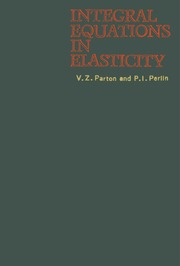 Integral Equations In Elasticity