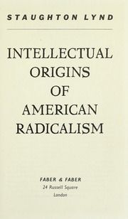 Cover of edition intellectualorig0000lynd