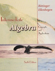 Cover of edition intermediatealge0000bitt_a3b3