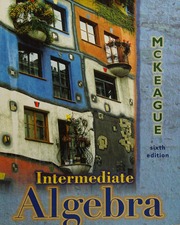 Cover of edition intermediatealge0000mcke_p6m6