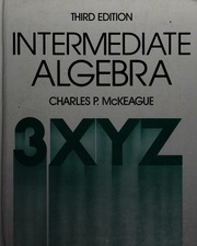 Cover of edition intermediatealge03edmcke