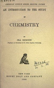 Cover of edition introductionchem00remsuoft