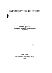 Introduction to ethics
