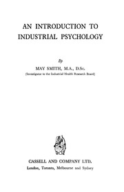 An Introduction To Industrial Psychology