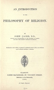 Cover of edition introductiontoph00cairiala