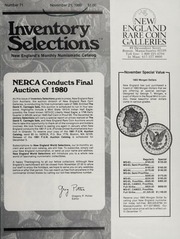 Inventory Selections: Number 71, November 21, 1980