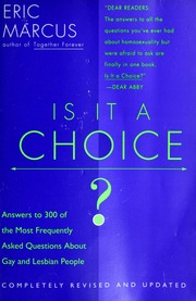 Cover of edition isitchoiceanswer00marc_0