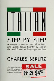 Cover of edition italianstepbyste00berl