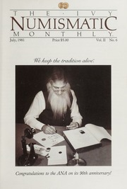 The Ivy Numismatic Monthly: July 1981