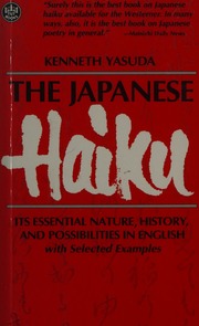 Cover of edition japanesehaikuits0000yasu