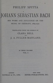 Cover of edition johannsebastianb0001spit_d9b0