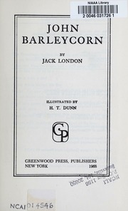 Cover of edition johnbarleycorn00jack