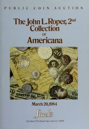 The John L. Roper, 2nd Collection of Americana