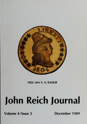 John Reich Journal, December 1989