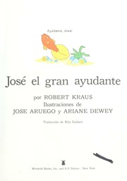 Cover of edition joselgranayuda00krau