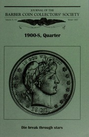 Journal of the Barber Coin Collectors' Society, vol. 8, no. 4
