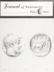 Journal of Numismatic Fine Arts: Vol. 4 No. 4