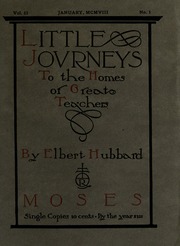 Cover of edition journeystolittle00hubbrich