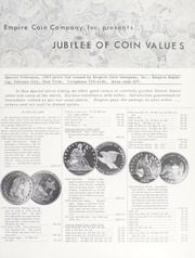 Jubilee of Coins Values, February 1963