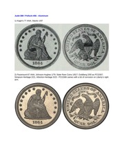 1864-5 In God We Trust in Aluminum / Nickel Photo File