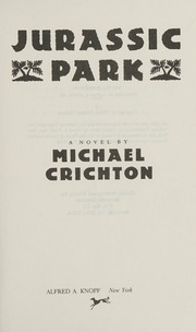 Cover of edition jurassicpark0000unse_d6c5
