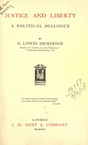 Cover of edition justiceandlibert00dickuoft