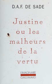 Cover of edition justineoulesmalh0000sade_d4p2