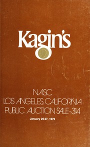 Kagin's N.A.S.C. Los Angeles, California Auction Sale