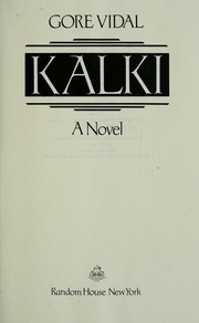 Cover of edition kalkinovelvid00vida