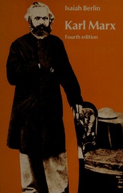 Cover of edition karlmarxhislifee0000berl_x2g9
