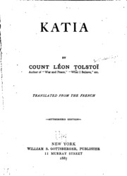 Cover of edition katia00tolsgoog