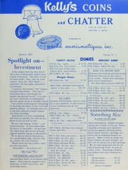 Kelly's Coins and Chatter, vol.13, no. 1
