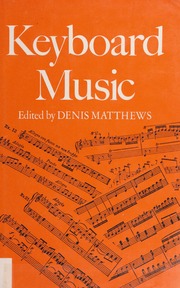 Cover of edition keyboardmusic00matt
