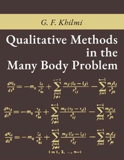 Qualitative Methods In The Many Body Problem