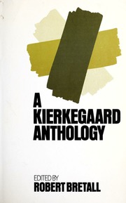 Cover of edition kierkegaardanth00kier
