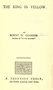 Cover of edition kinginyellow00chamrich