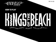Kings Of The Beach [NES VH USA] (NES)   Manual Sca...