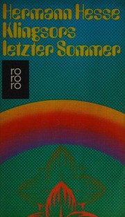 Cover of edition klingsorsletzter0000hess