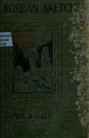 Cover of edition koreansketches00galeiala