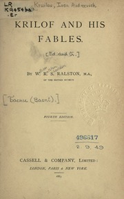 Cover of edition krilofhisfables00kryluoft