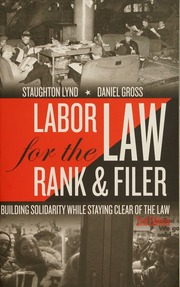 Cover of edition laborlawforrankf0000lynd