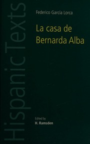 Cover of edition lacasadebernarda0000garc_u1b0