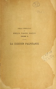 Cover of edition lacuestionpalpi00pard