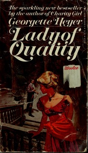 Cover of edition ladyofquality00heye