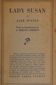 Cover of edition ladysusan0000unse