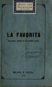 Cover of edition lafavoritadramma00doni_10