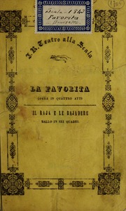 Cover of edition lafavoritaoperai00doni